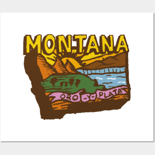 Montana Posters and Art